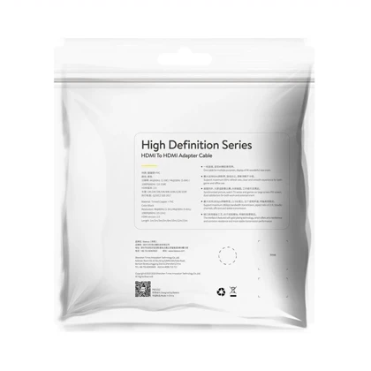 کابل hdmi 2.0 یک متری بیسوس CAKGQ-A01