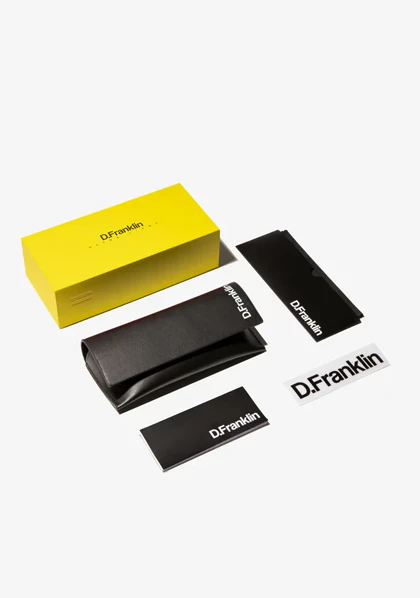 عینک آفتابی دی فرانکلین مدل D.franklin Ultra Light S Round Black / Black