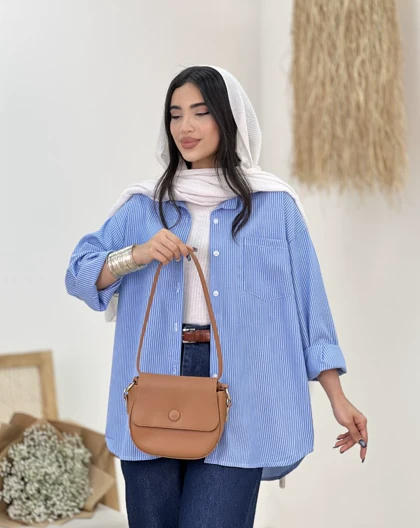 شومیز راه راه آتنا(1)ک:5068