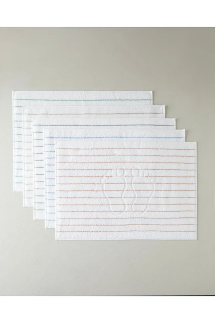 حوله پا English Home مدل Mono Stripe پنبه‌ای