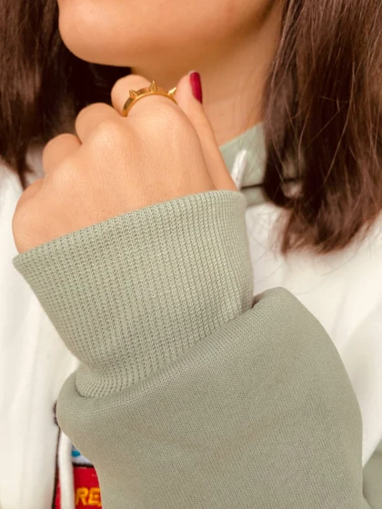 انگشتر تیغ تیغی استیل