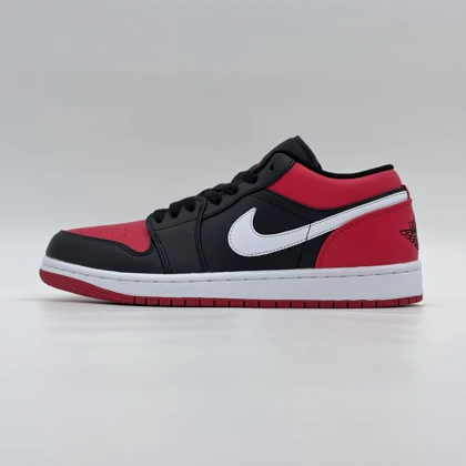 کفش نایک ایر جردن وان لو NIKE AIR JORDAN 1 LOW RED/BLACK کد 230