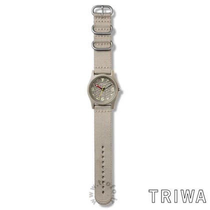 ساعت مچی عقربه ای زنانه مردانه تریوا (TRIWA) مدل Ocean Plastic Sand