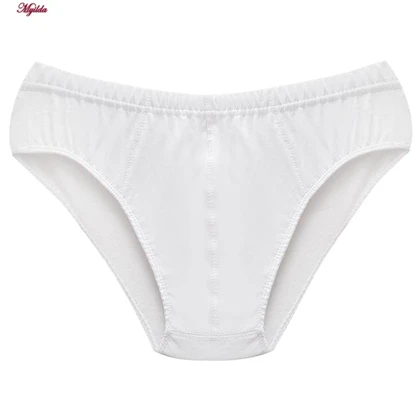 شورت مردانه ماییلدا مدل پنبه‌ای سفید کد 4700