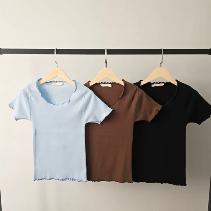 تیشرت ژور دوزی یقه گرد