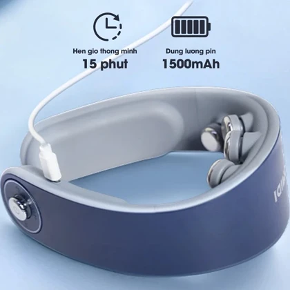 ماساژور گردن هوشمند شیائومی بومیدی مدل Bomidi MP3 با پالس دوگانه EMS/TENS، ویبره و کمپرس گرم