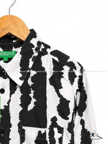 شومیز طرح دار Benetton