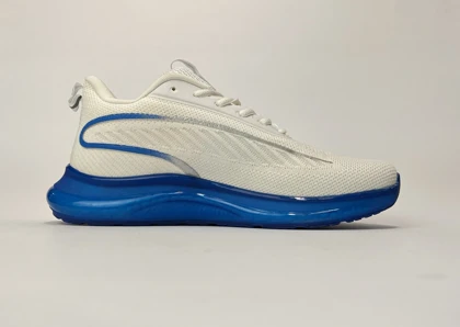 کفش ورزشی مردانه پیک Peak سفید زیر آبی