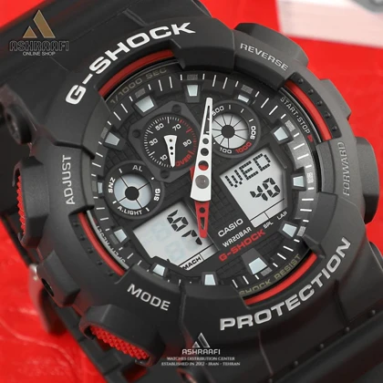 ساعت جی شاک اورجینال G-shock GA-100-1A4DR