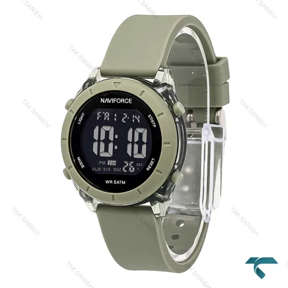 ساعت دخترانه نیوی فورس طوسی NaviForce-7015-L