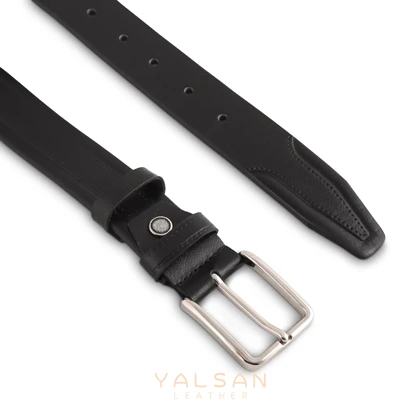 کمربند مردانه چرم یلسان مدل بایسن یک کد 084-GS