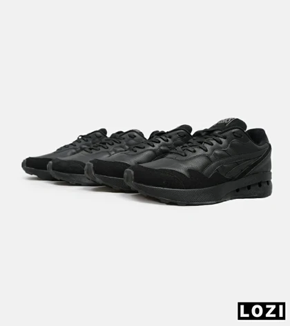 کفش کتانی مردانه مشکی ASICS gel extreme 33
