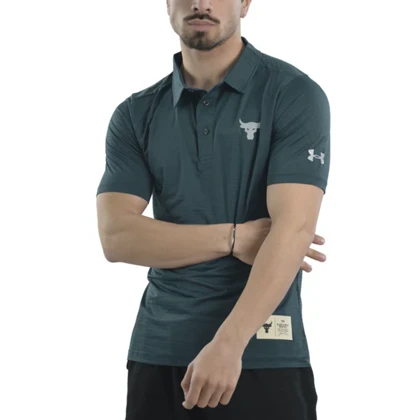 پولوشرت ورزشی مردانه آندر آرمور مدل Heat Gear-399 سرمه ای