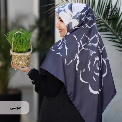 روسری ابریشم کجراه رزالیا