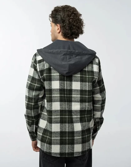 چهارخانه پشمی کلاه دار