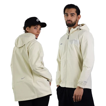 سویشرت بادگیر اسپرت نایک مدل Dri Fit-H00718 شیری