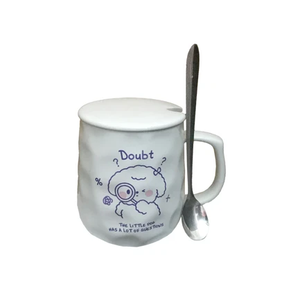 ماگ سرامیکی درب دار کد 5626