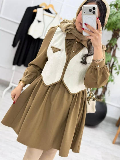 پیراهن وژیله شانی