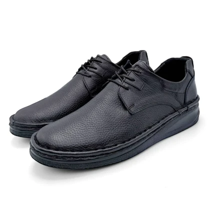 کفش ونس چرم طبیعی کلارک مردانه مدل 0153 _Flat shoes