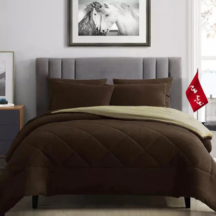 روتختی مینیمال کتان مخمل طرح لوزی