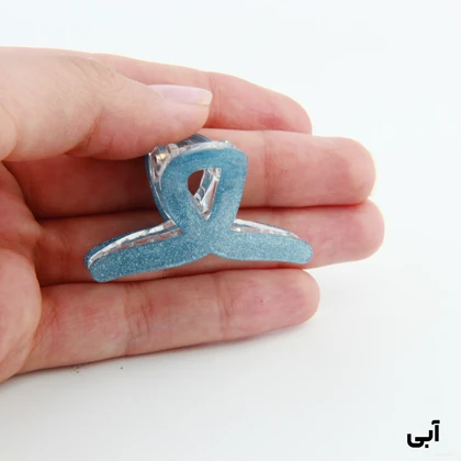 کلیپس دخترانه مدل پیچی شاین دار