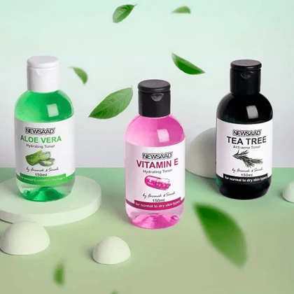 تونر آبرسان پوست خشک ویتامین E نیوساد 150 میل