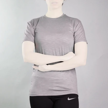 تیشرت ورزشی زنانه نایک مدل Mub-342 طوسی