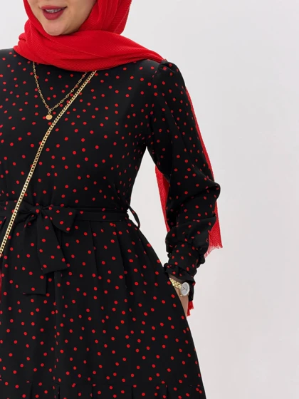 3357-پیراهن بلند پاریس