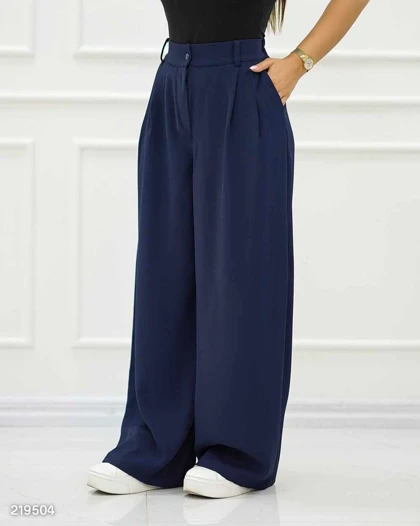 شلوار بگ کرپ کد 30171