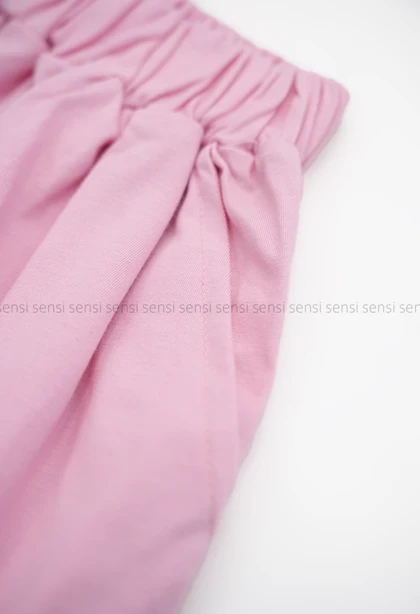 ست کراپ شلوارک miu-miuکد1004062