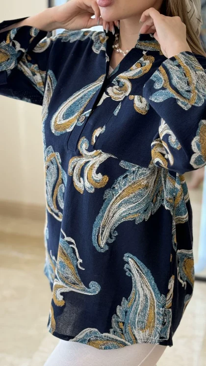 شومیز ترمه ایتالیایی