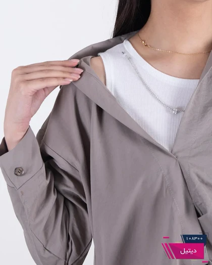 شومیز زنونه دو تیکه سیلک SADAF/DIOR