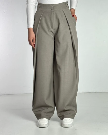 شلوار  بگ بغل پیلی  کد 200289