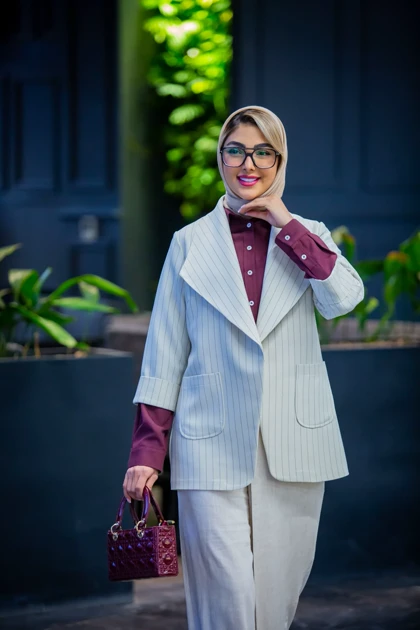 کت دیپلمات یقه پهن