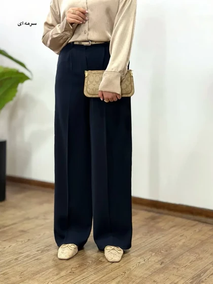 شلوار دمپا کرپ سان لومن