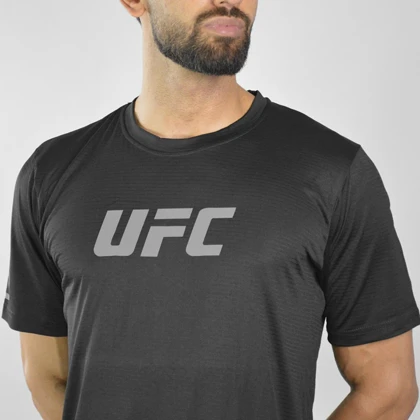 تیشرت ورزشی مردانه یو اف سی مدل HS-370 مشکی