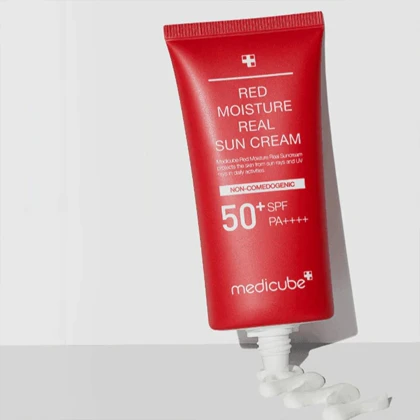 کرم ضد آفتاب مرطوب کننده مدی کیوب SPF50 حجم 50 میلی لیتر