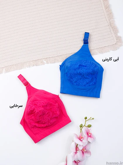 سوتین بدون فنر نخ و دانتل شادی Shadi کد 205