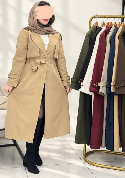 ترنچ کت آستردار ساتیا