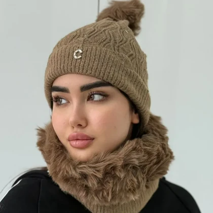 شال و کلاه رینگی c