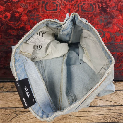 شلوار جین بگ استایل pull & bear بدون جنسیت کد 371