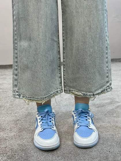 شلوار جین واید لگ روشن 8212ویتا