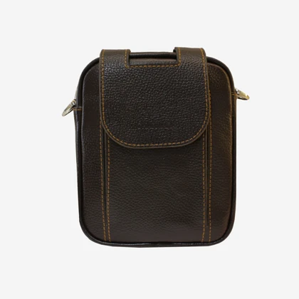 کیف دوشی چرم مردانه مدل d034f