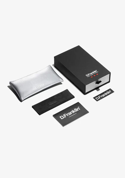 عینک آفتابی دی فرانکلین مدل D.franklin Love Heart Black / Black