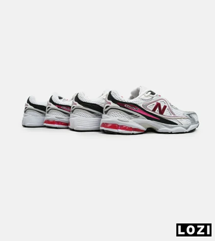 کفش کتانی مردانه و زنانه سفید سرخابی NEW BALANCE 1064 مدل 5623