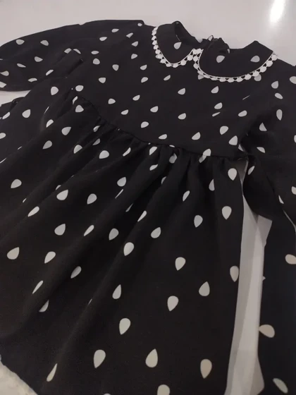 3165-پیراهن بچگانه پاریس