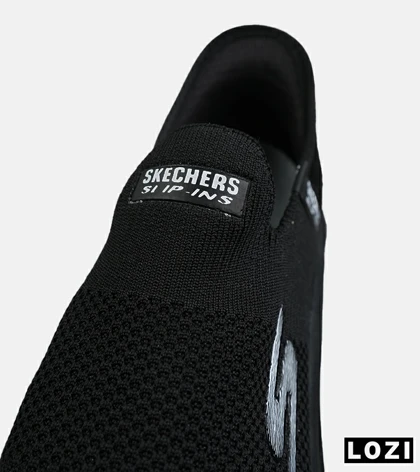 کفش کتانی طبی ورزشی مشکی SKECHERS Slip-Ins مدل 8804