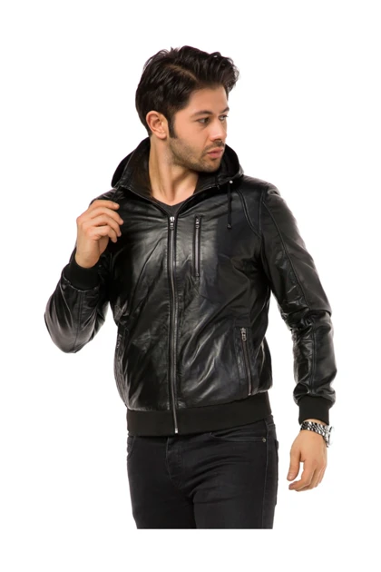 کت و کاپشن مردانه new-venture-gian-ferre-solid-leather new-venture-gian-ferre-solid-leather