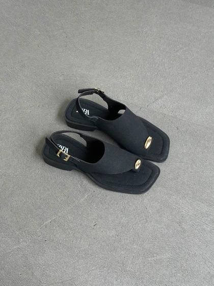 صندل زارا مشکی تابستانی / ZARA