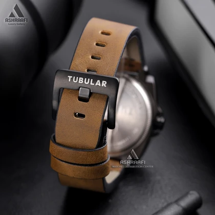 ساعت توبولار بند چرمی Tubular TB1112BK